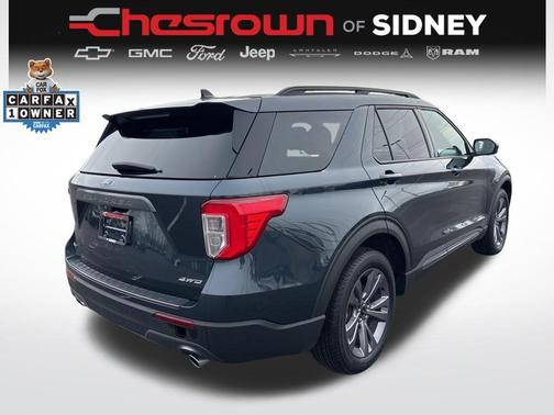 Stone Blue Metallic 2023 Ford Explorer XLT