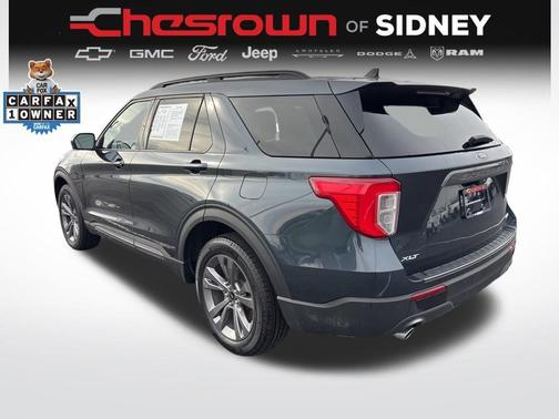 Stone Blue Metallic 2023 Ford Explorer XLT