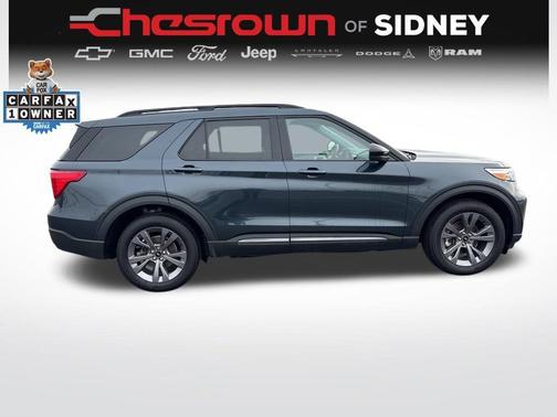 Stone Blue Metallic 2023 Ford Explorer XLT