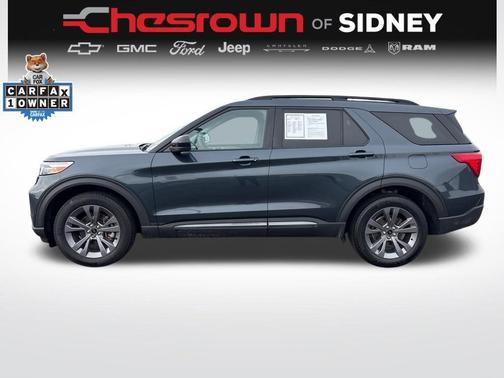 Stone Blue Metallic 2023 Ford Explorer XLT