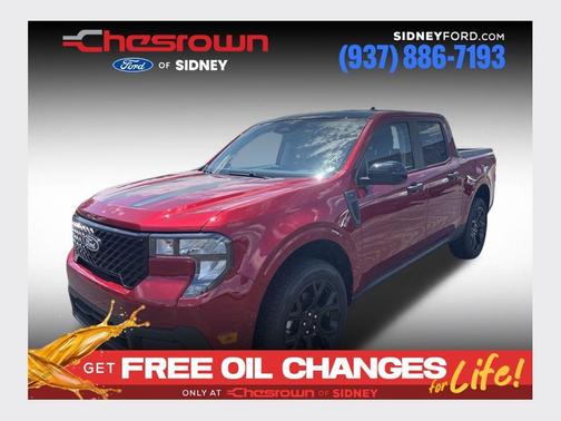 Ruby Red Metallic 2026 Ford Maverick XLT