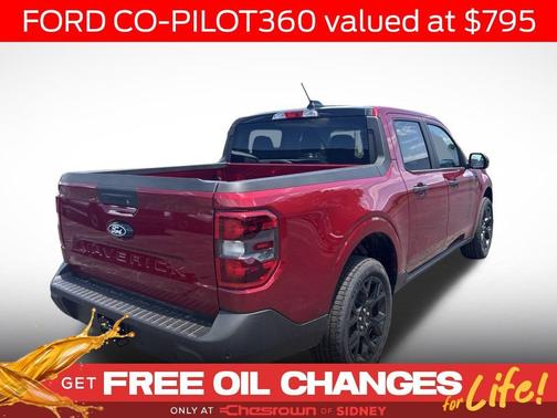 Ruby Red Metallic 2026 Ford Maverick XLT