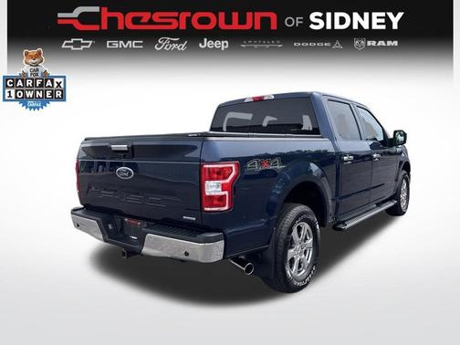 Blue Jeans Metallic 2018 Ford F-150 XLT