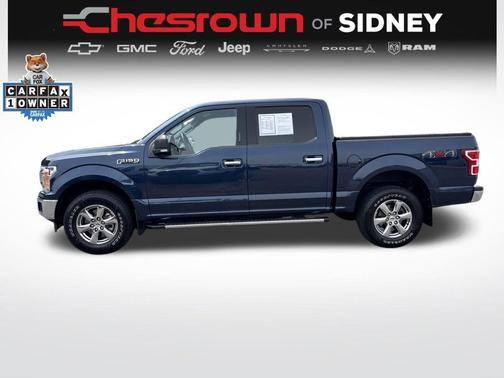 Blue Jeans Metallic 2018 Ford F-150 XLT