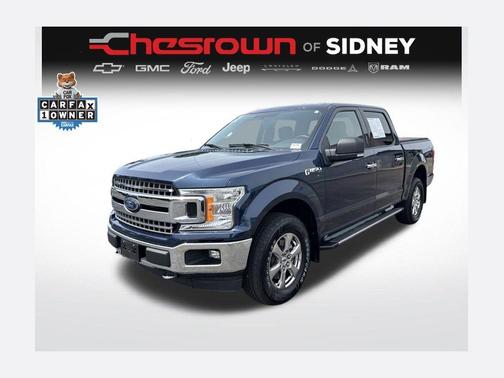 Blue Jeans Metallic 2018 Ford F-150 XLT