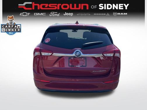 Chili Red Metallic 2020 Buick Envision Essence