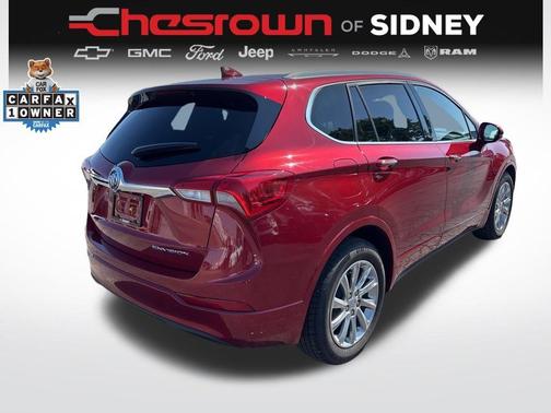 Chili Red Metallic 2020 Buick Envision Essence