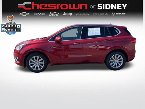 Chili Red Metallic 2020 Buick Envision Essence