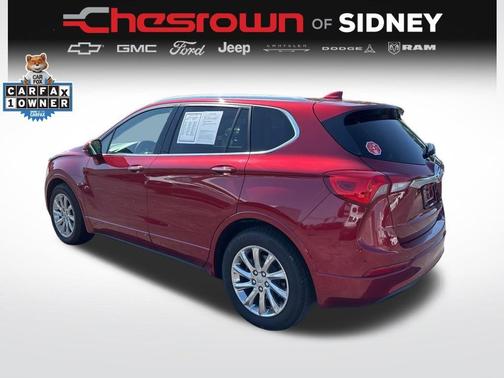 Chili Red Metallic 2020 Buick Envision Essence