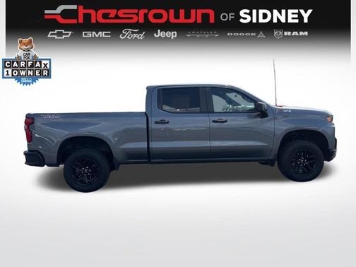 Satin Steel Metallic 2020 Chevrolet Silverado 1500 Custom Trail Boss
