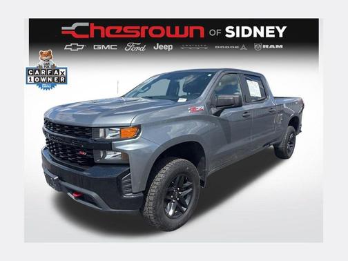 Satin Steel Metallic 2020 Chevrolet Silverado 1500 Custom Trail Boss