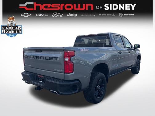 Satin Steel Metallic 2020 Chevrolet Silverado 1500 Custom Trail Boss