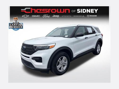 Oxford White 2022 Ford Explorer Base
