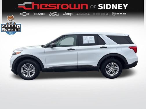 Oxford White 2022 Ford Explorer Base