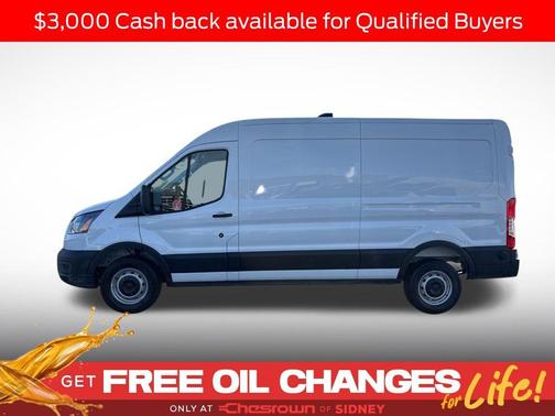 Oxford White 2026 Ford Transit-250 148 WB Medium Roof Cargo
