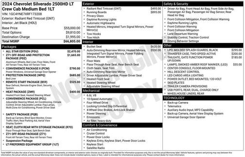 Radiant Red 2024 Chevrolet Silverado 2500 LT