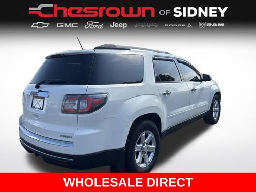 Summit White 2014 GMC Acadia SLE-2