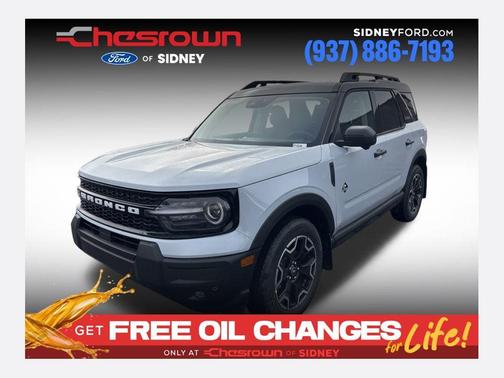 White Metallic 2026 Ford Bronco Sport Outer Banks