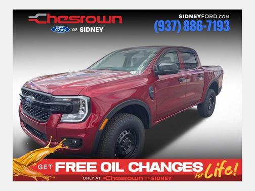 Ruby Red 2026 Ford Ranger XL