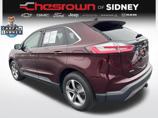 Burgundy Velvet Metallic Tinted Clearcoat 2023 Ford Edge SEL