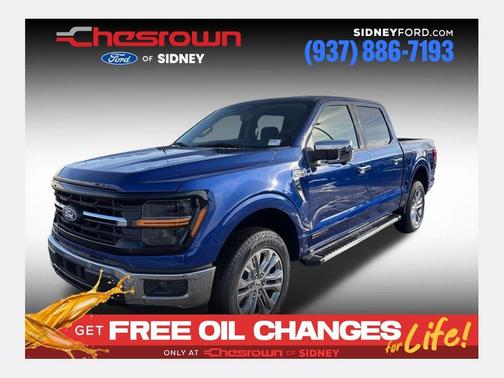 Blue Metallic 2026 Ford F-150 XLT