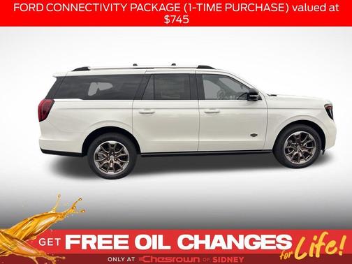 White Metallic 2026 Ford Expedition Max King Ranch