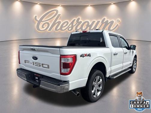 White Metallic 2022 Ford F-150 Lariat