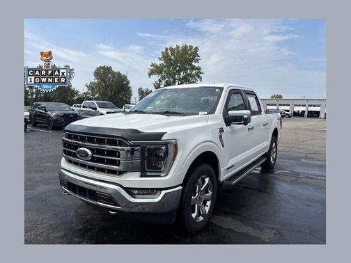 White Metallic 2022 Ford F-150 Lariat
