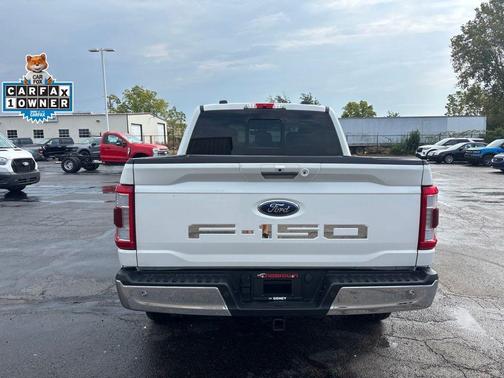 White Metallic 2022 Ford F-150 Lariat