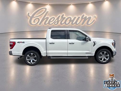 White Metallic 2022 Ford F-150 Lariat