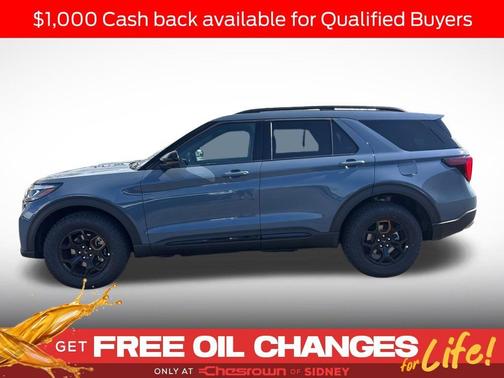 Vapor Blue Metallic 2026 Ford Explorer Tremor