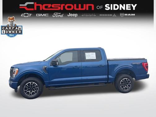 Blue Metallic 2023 Ford F-150 XLT