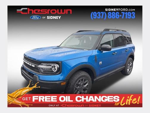 Velocity Blue Metallic 2026 Ford Bronco Sport Big Bend