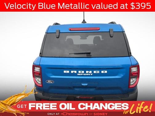 Velocity Blue Metallic 2026 Ford Bronco Sport Big Bend