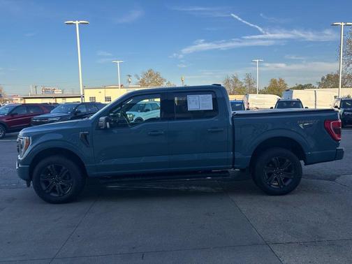 Blue 2023 Ford F-150 XLT