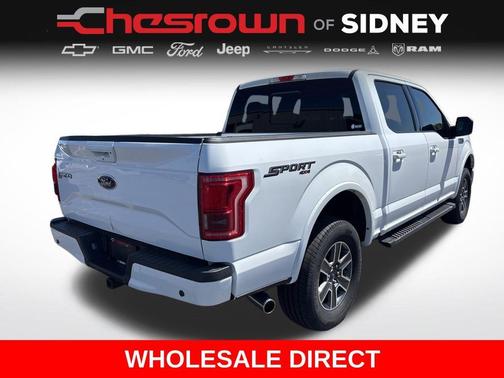 Oxford White 2017 Ford F-150 Lariat