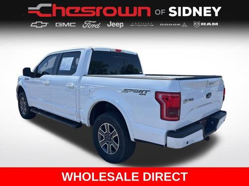 Oxford White 2017 Ford F-150 Lariat