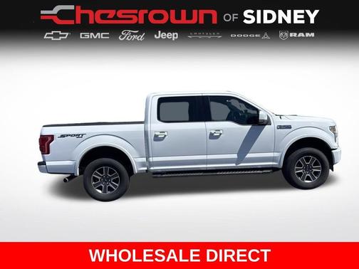 Oxford White 2017 Ford F-150 Lariat