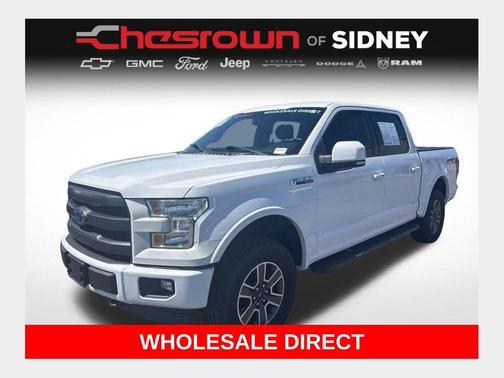Oxford White 2017 Ford F-150 Lariat