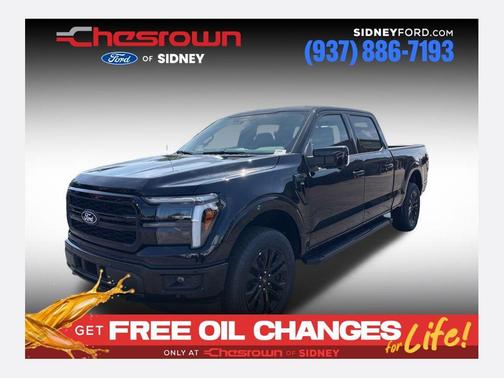 Black Metallic 2026 Ford F-150 Lariat