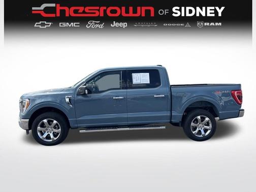 Blue 2023 Ford F-150 XLT