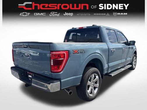Blue 2023 Ford F-150 XLT
