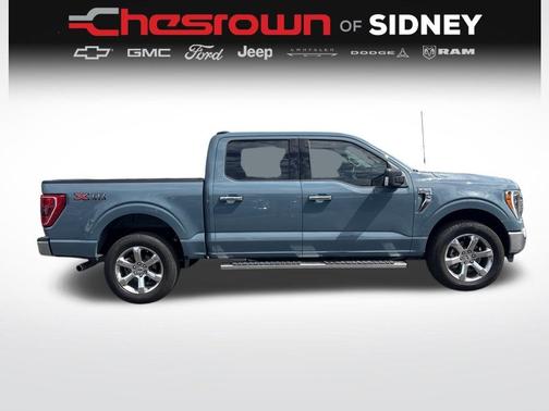 Blue 2023 Ford F-150 XLT