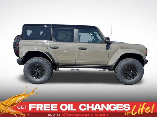 Gray 2026 Ford Bronco Raptor