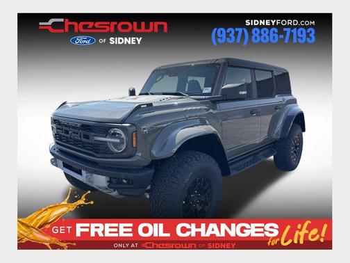 Gray 2026 Ford Bronco Raptor