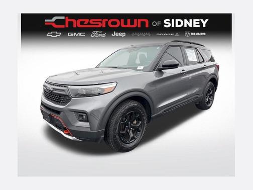 Carbonized Gray Metallic 2023 Ford Explorer Timberline