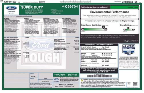Black 2021 Ford F-250 King Ranch