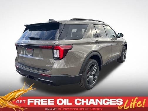 Gray 2026 Ford Explorer ST-Line