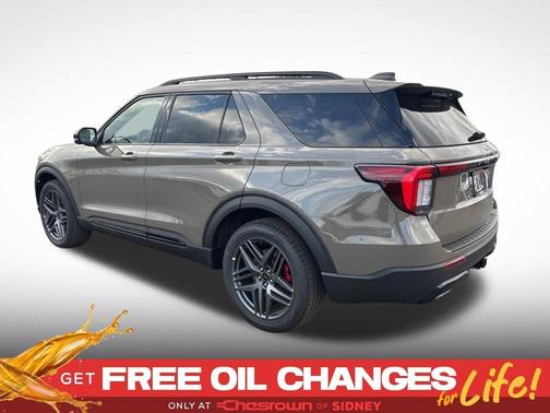 Gray 2026 Ford Explorer ST-Line