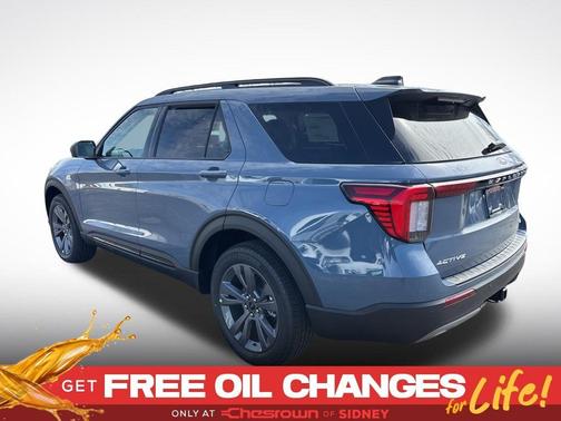 Vapor Blue 2026 Ford Explorer Active